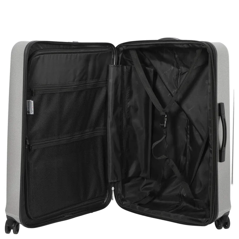 CHECK.IN London 2.0 - 4-Rollen-Trolley 75 cm (carbon silber)