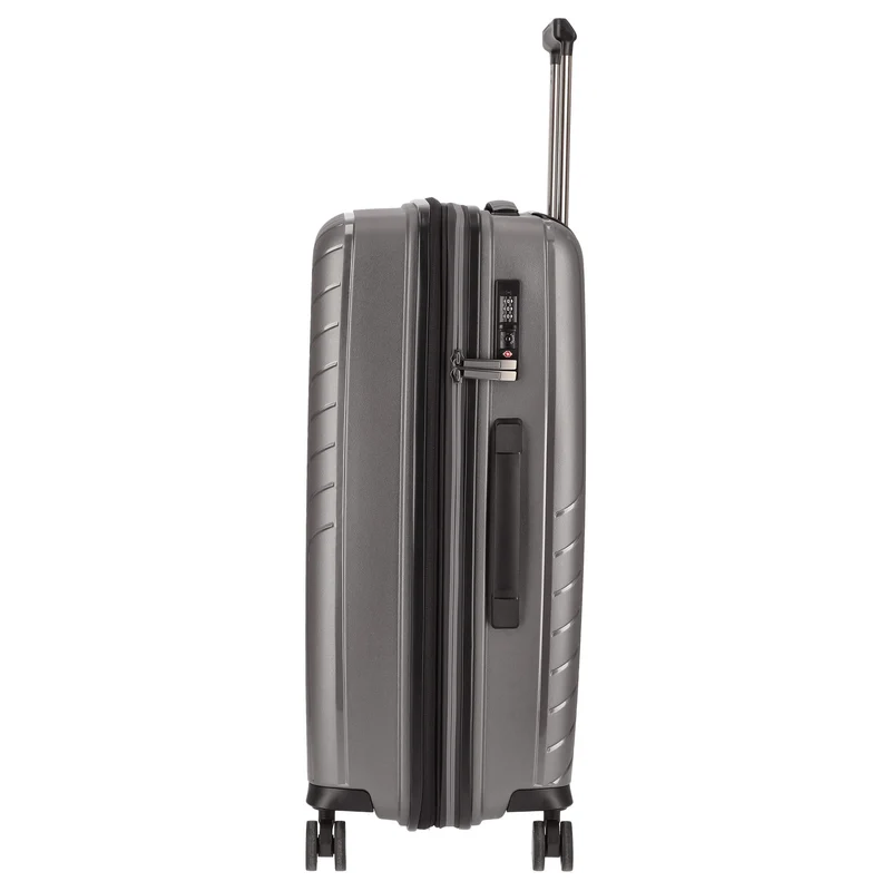 Somko Wave - 4-Rollen-Trolley M 67 cm erw. (anthrazit)