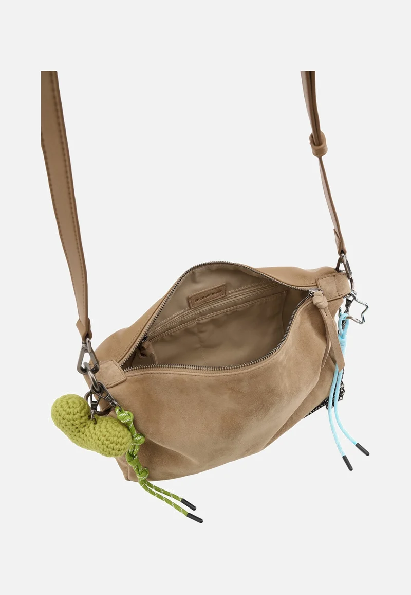 Beautiful Mess Shoulderbag Dark Sand - Umhängetasche