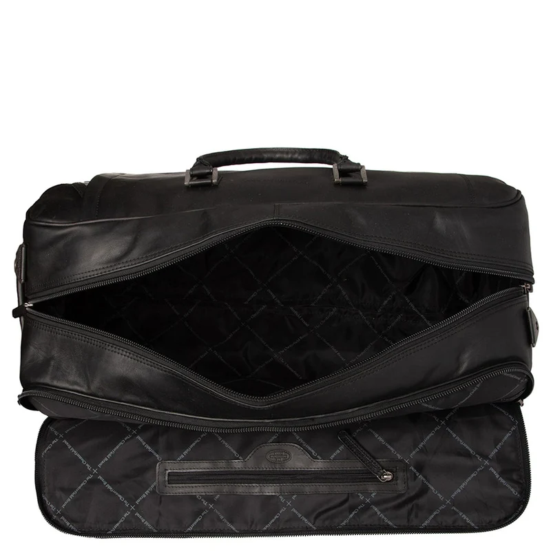 The Chesterfield Brand Jayven - Rollenreisetasche Leder 60 cm (black)