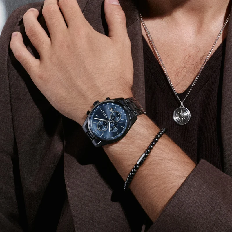 Hugo Boss Chronograph Uhr 44 mm HB1514314