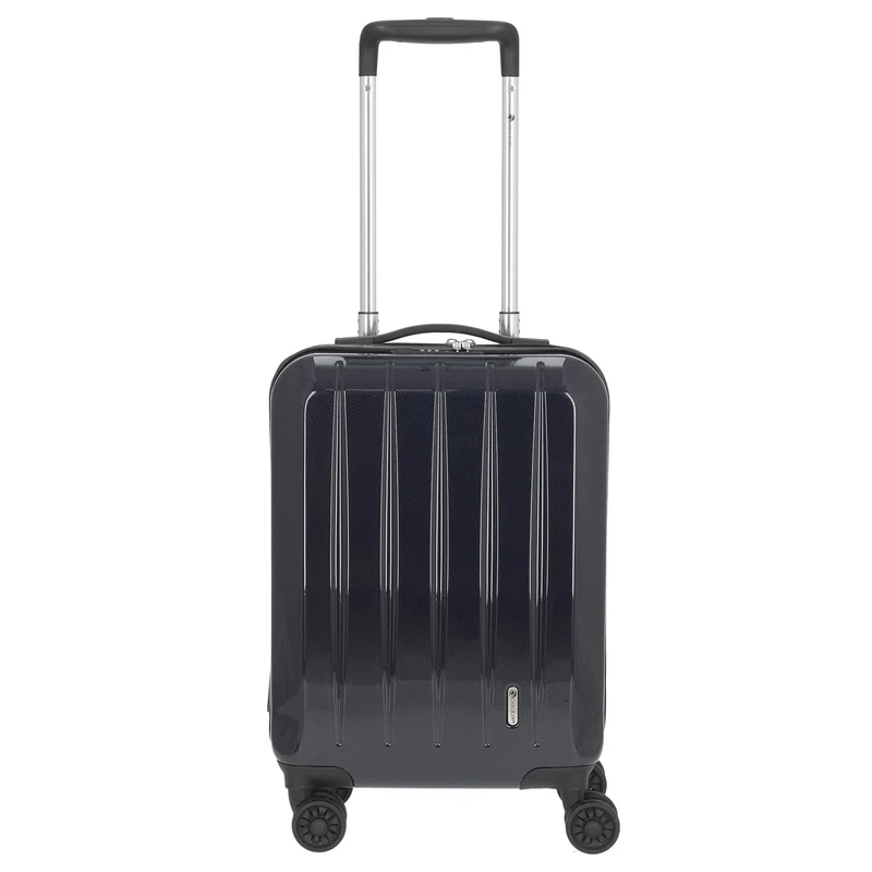 CHECK.IN London 2.0 - 4-Rollen-Trolley 50 cm (carbon blau)