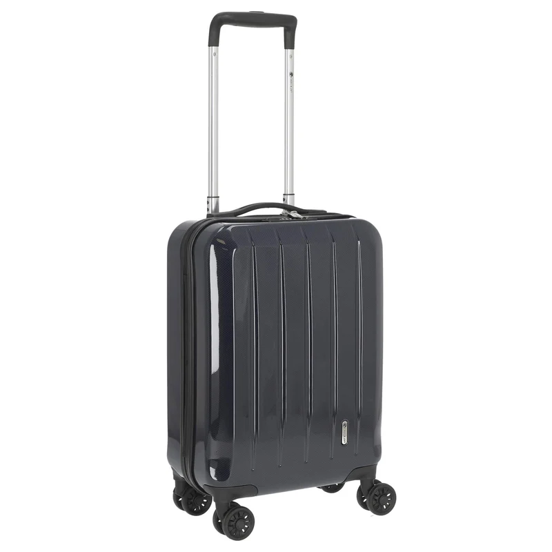 CHECK.IN London 2.0 - 4-Rollen-Trolley 50 cm (carbon blau)