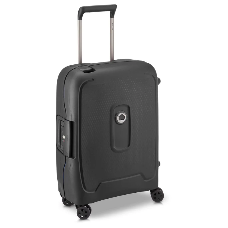 Delsey Paris Moncey MR Slim Line - 4-Rollen-Kabinentrolley 55 cm (schwarz)