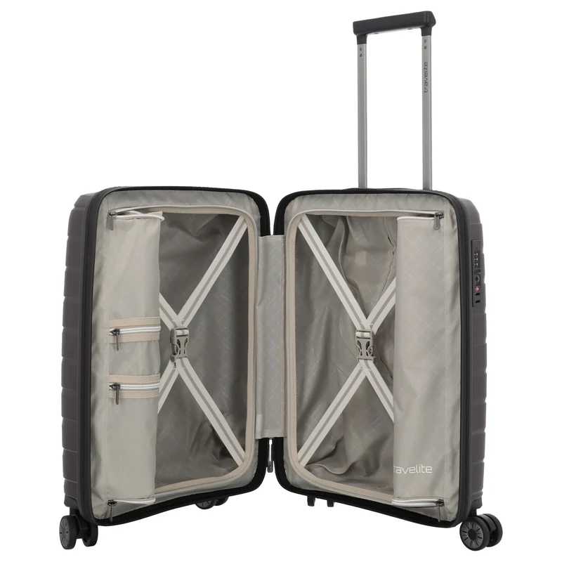 Travelite Air Base - 4-Rollen-Kabinentrolley S 55 cm (coffee)
