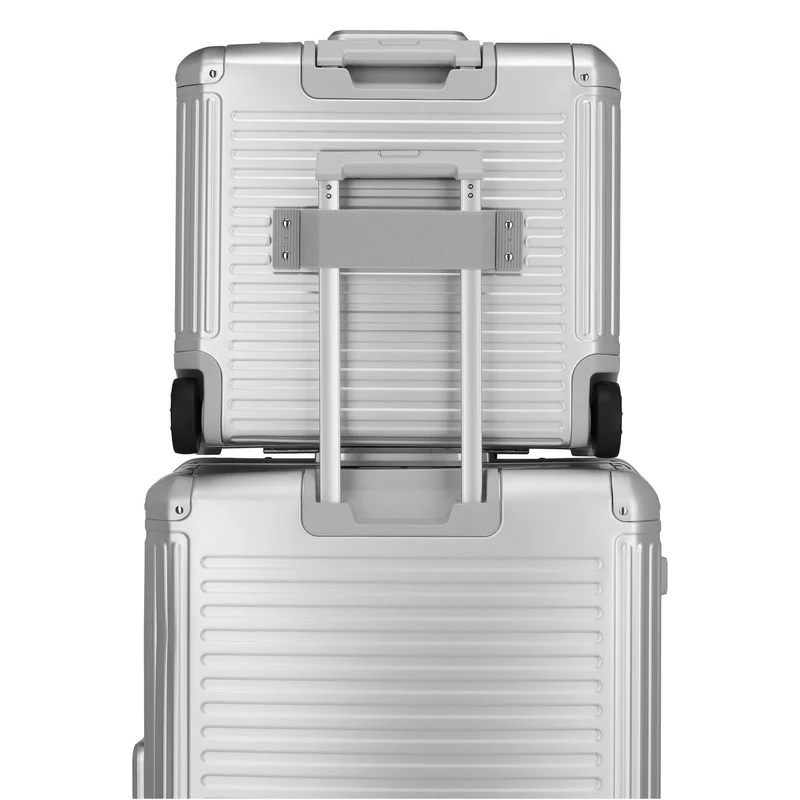 Travelite Next - 2-Rollen-Businesstrolley 45 cm (silver)