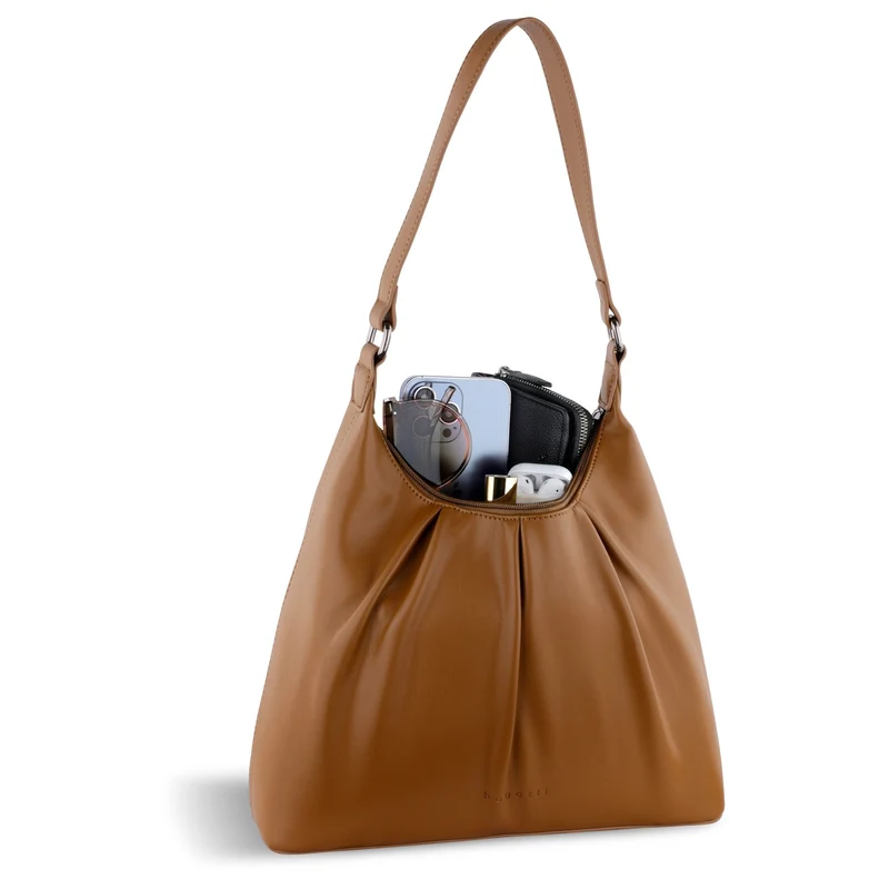 bugatti Mila - Schultertasche 31 cm (cognac)