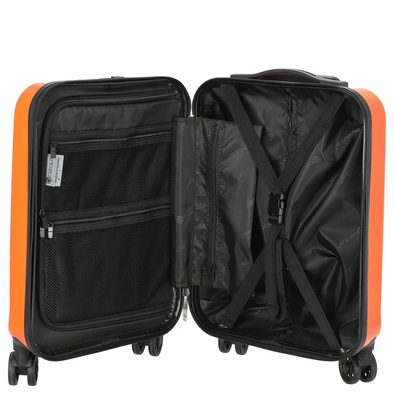 CHECK.IN London 2.0 - 4-Rollen-Trolley 50 cm (orange)