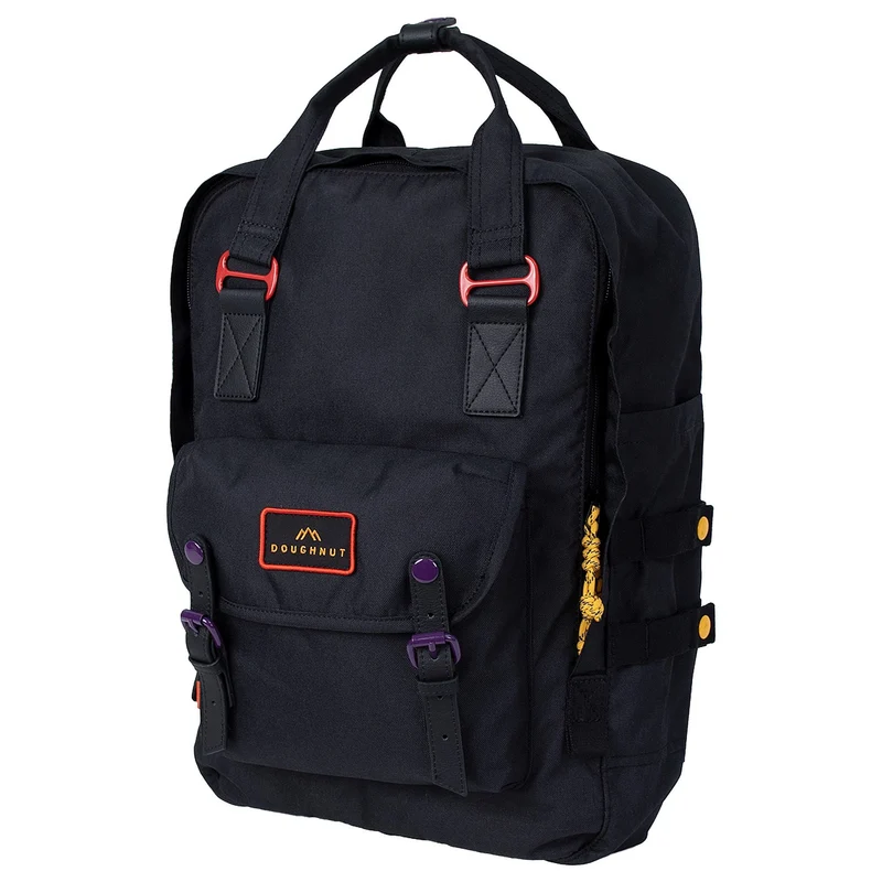 Doughnut Macaroon Large Happy Camper 20 - Rucksack 45 cm (schwarz)