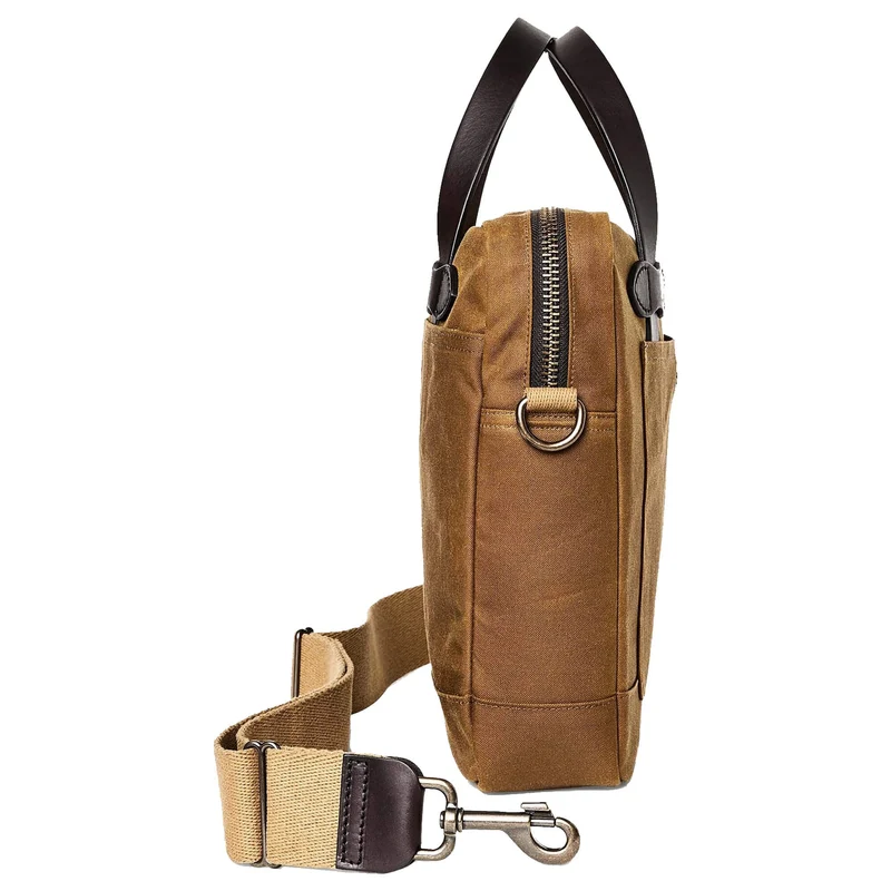 Filson Tin Cloth - Aktentasche 15.6" 45 cm (dark tan)