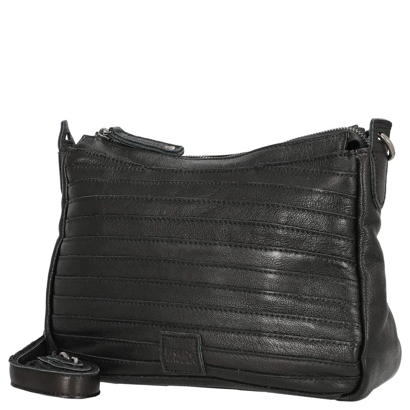 FREDsBRUDER Layer Likely - Umhängetasche 38 cm (black)