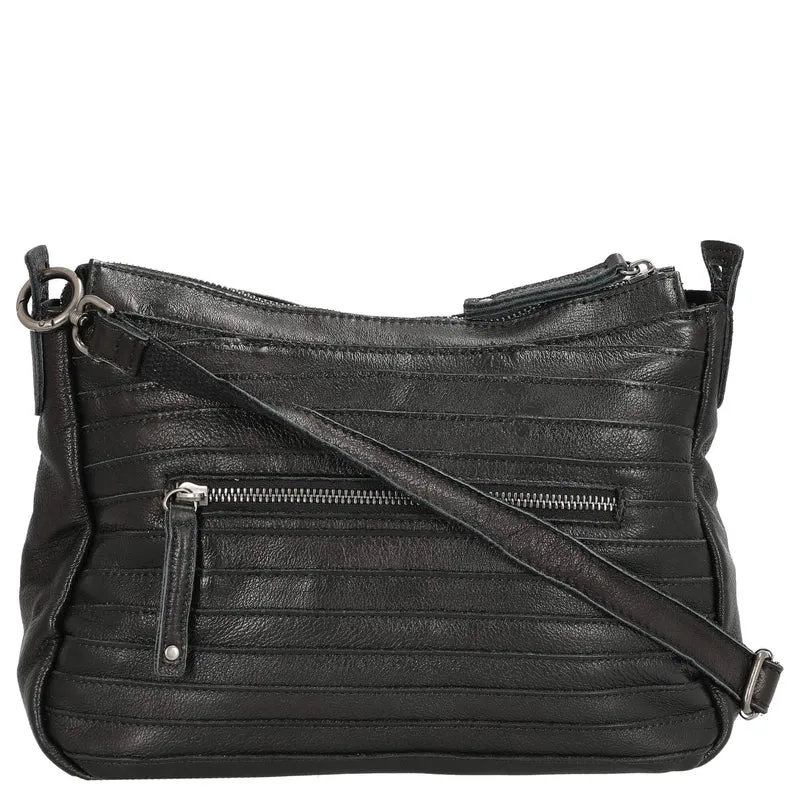 FREDsBRUDER Layer Likely - Umhängetasche 38 cm (black)