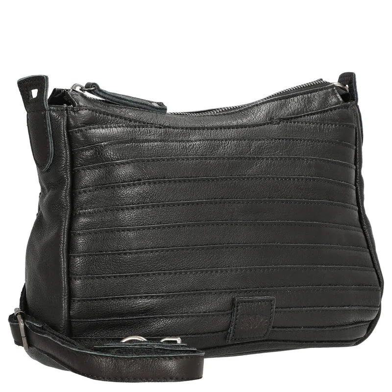 FREDsBRUDER Layer Likely - Umhängetasche 38 cm (black)