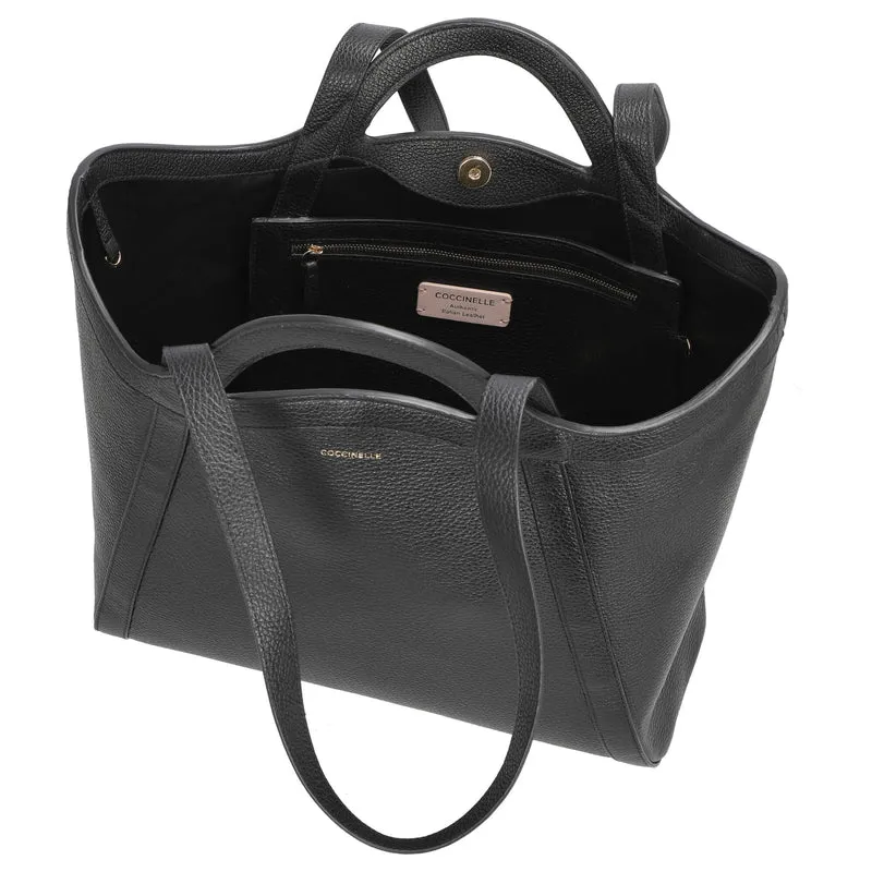 Coccinelle Amalia - Shopper 45 cm (noir)