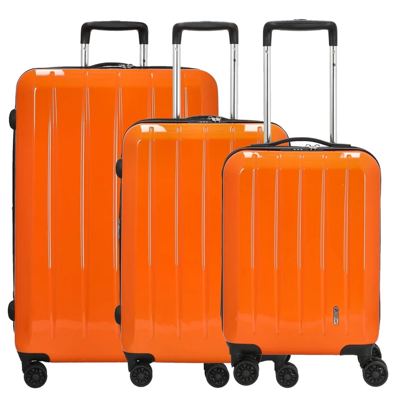 CHECK.IN London 2.0 Trolley-Set 3tlg. (orange)
