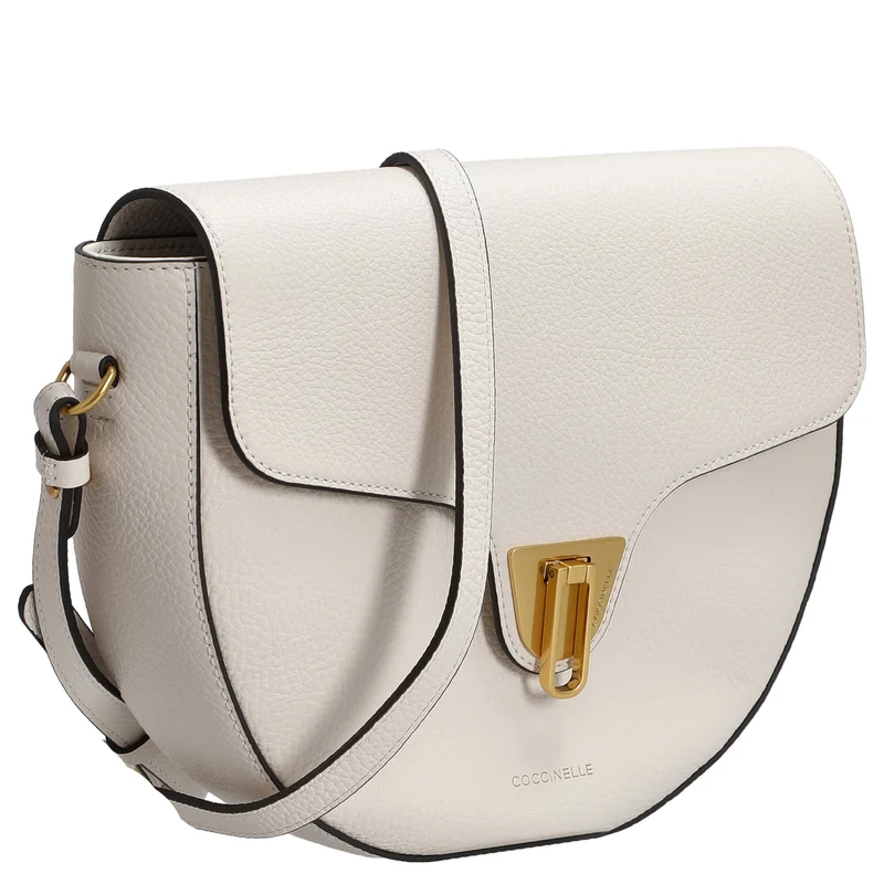 Coccinelle Beat Soft - Umhängetasche 24 cm (blanco)