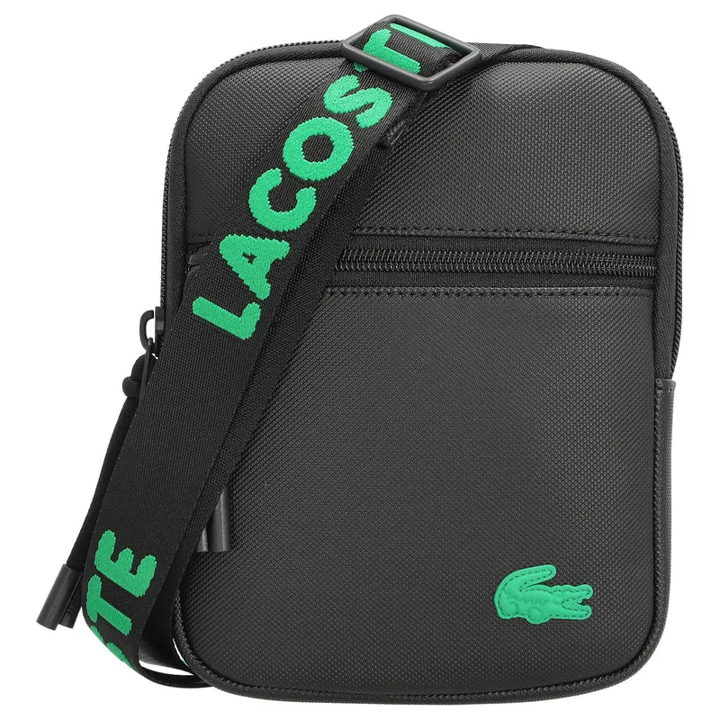 Lacoste CST - Umhängetasche 21 cm (jacquard webbing noir)