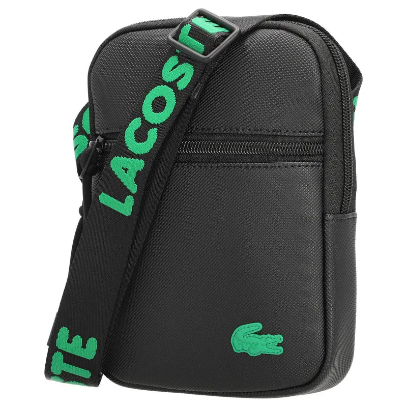 Lacoste CST - Umhängetasche 21 cm (jacquard webbing noir)