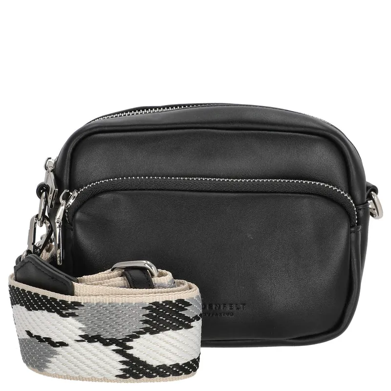 Seidenfelt Hede Crossbody - Umhängetasche 17 cm (black)