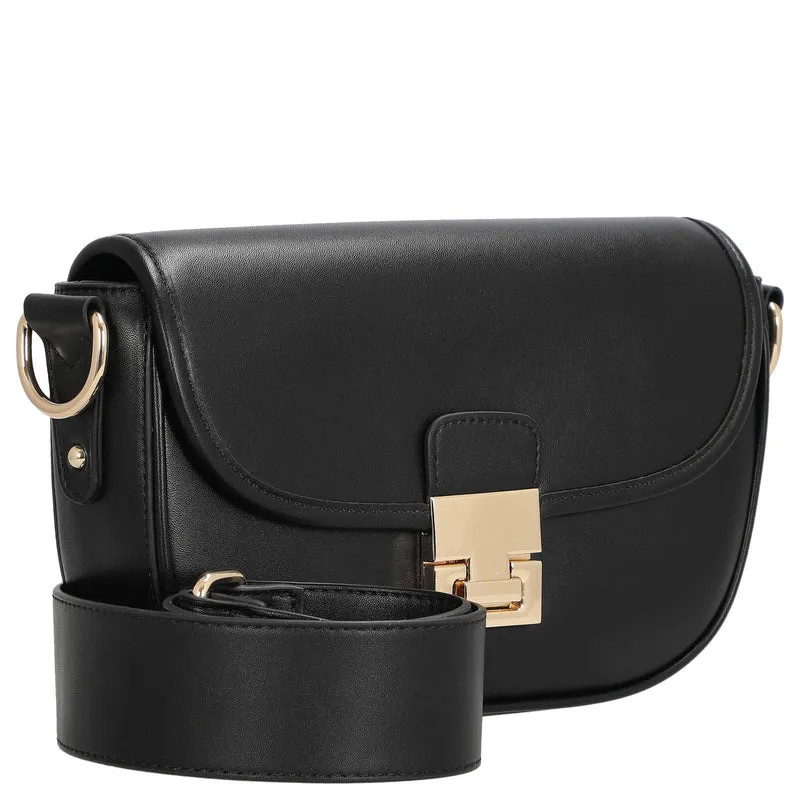 Seidenfelt Viiala Crossbody - Umhängetasche 26 cm (black)