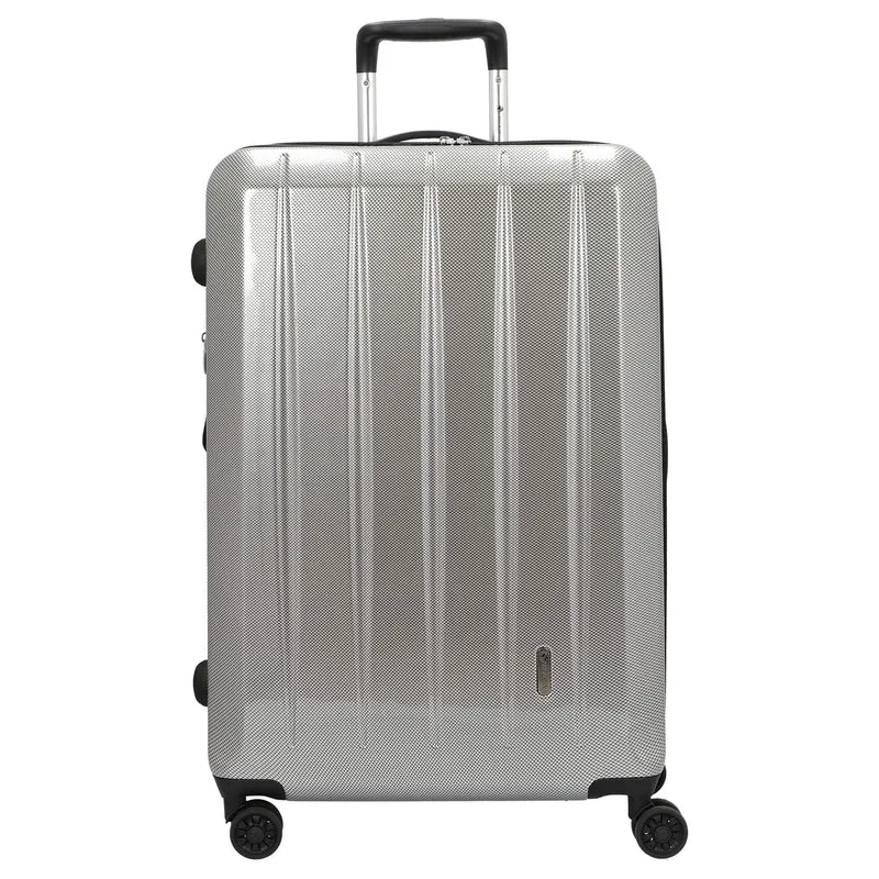 CHECK.IN London 2.0 - 4-Rollen-Trolley 75 cm (carbon silber)