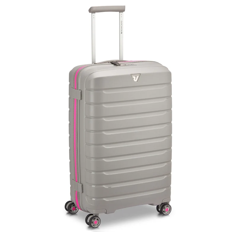 Roncato B-Flying Neon - 4-Rollen-Trolley M 68 cm (grigio)