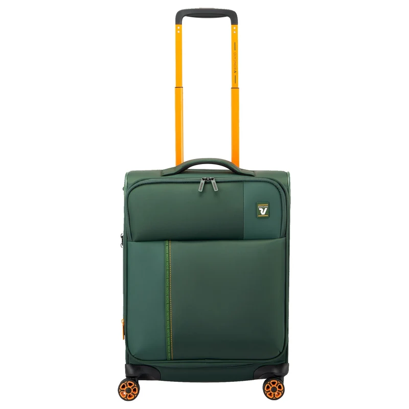 Roncato Move - 4-Rollen-Kabinentrolley S 55 cm erw. (verde mimetico)