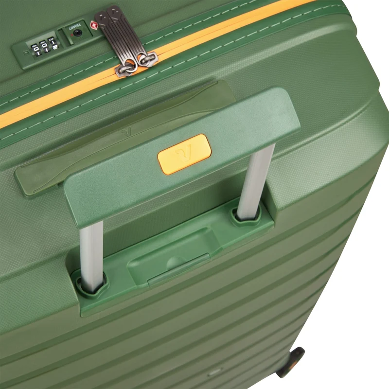 Roncato B-Flying Neon - 4-Rollen-Trolley M 68 cm (verde militare)