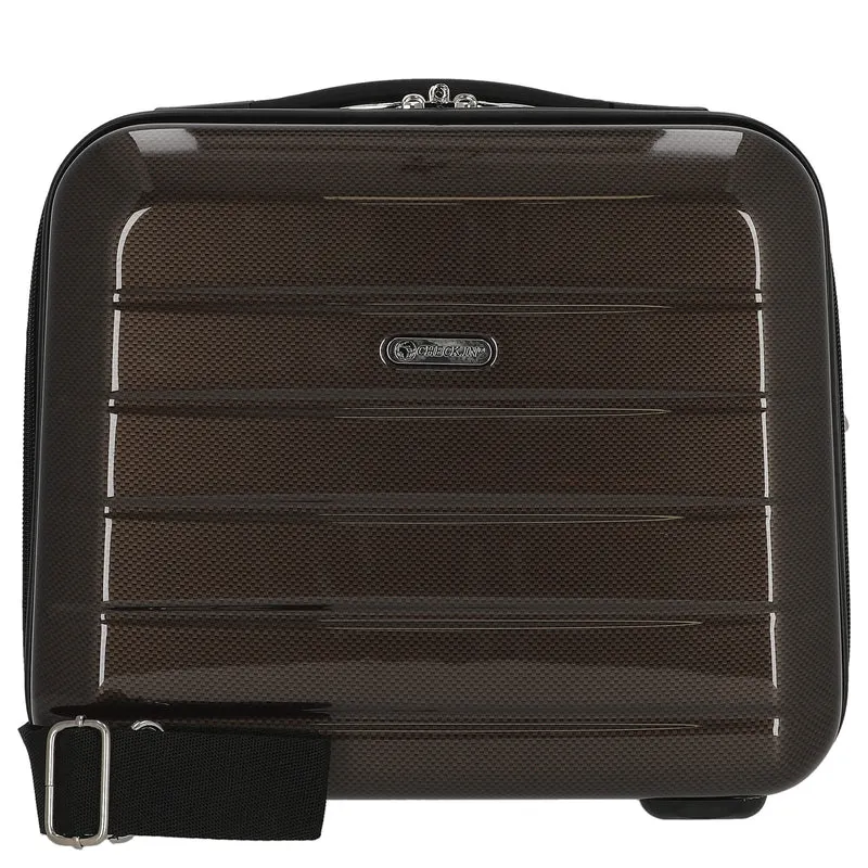 CHECK.IN London 2.0 - Beautycase 33 cm (carbon champagner)