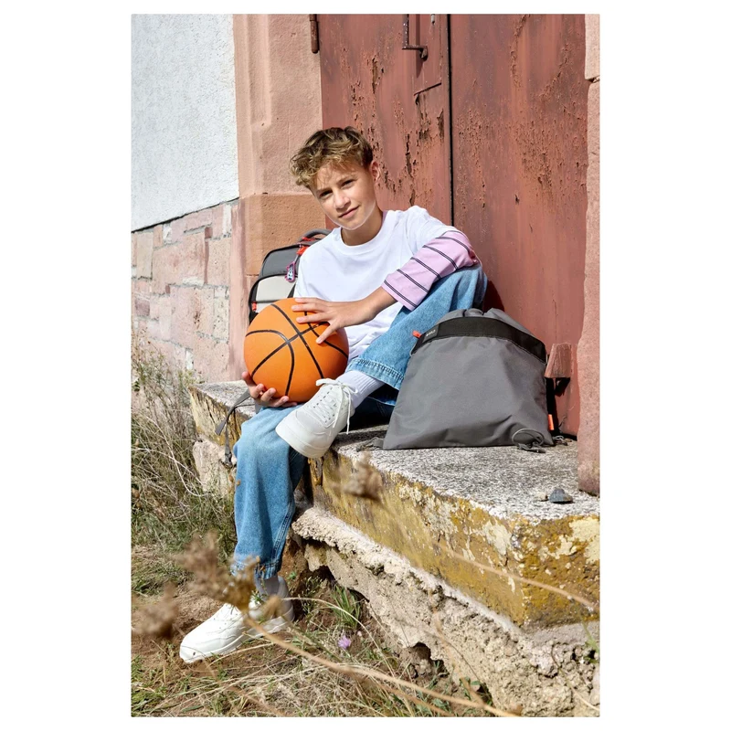Lässig Bold - Turnbeutel 42 cm (Anthracite)