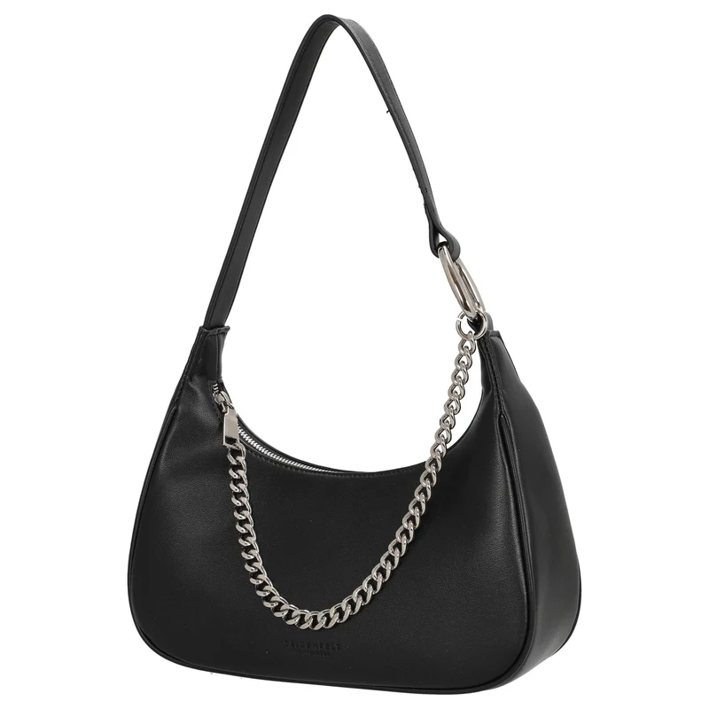 Seidenfelt Naantali - Schultertasche 24 cm (black)