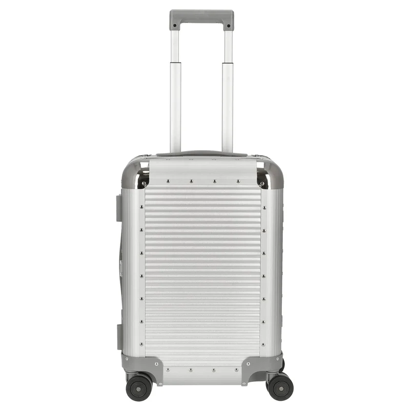 FPM Milano Bank S aluminum Spinner 53 - 4-Rollen-Kabinentrolley 53 cm (moonlight silver)