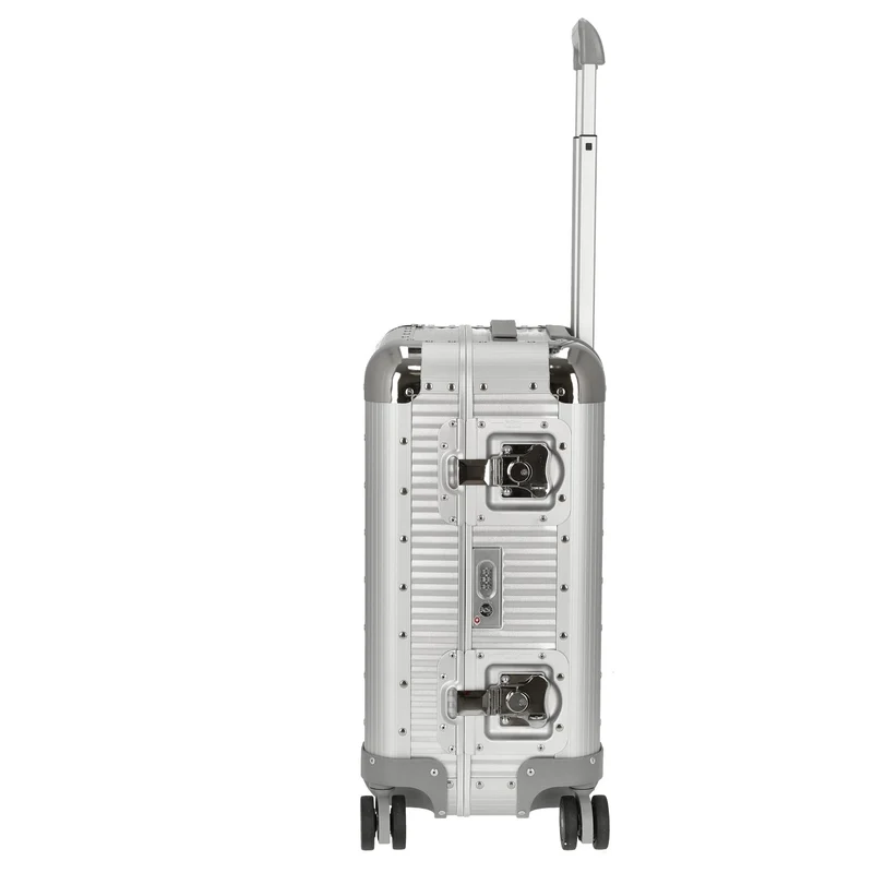 FPM Milano Bank S aluminum Spinner 53 - 4-Rollen-Kabinentrolley 53 cm (moonlight silver)