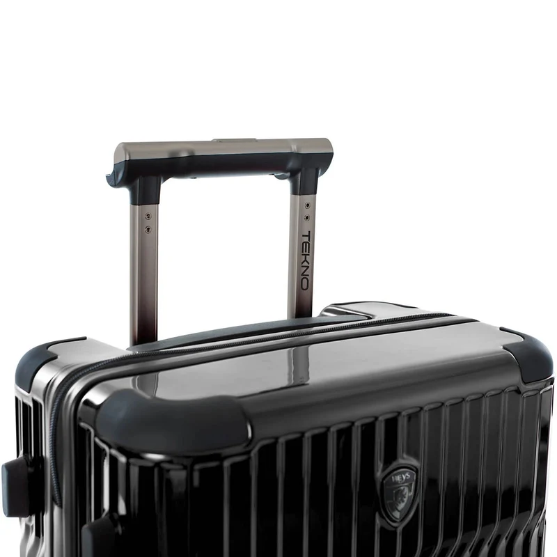 Heys Tekno - 4-Rollen-Kabinentrolley S 15.6" 53 cm USB (black)