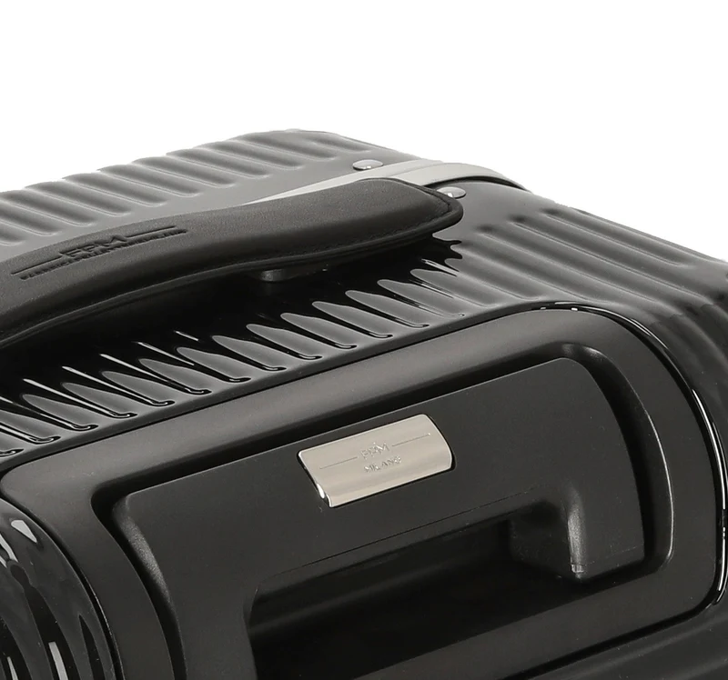 FPM Milano Bank Light Spinner 53 front pocket - 4-Rollen-Kabinentrolley 53 cm (licorice black)