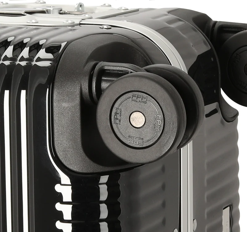 FPM Milano Bank Light Spinner 53 front pocket - 4-Rollen-Kabinentrolley 53 cm (licorice black)