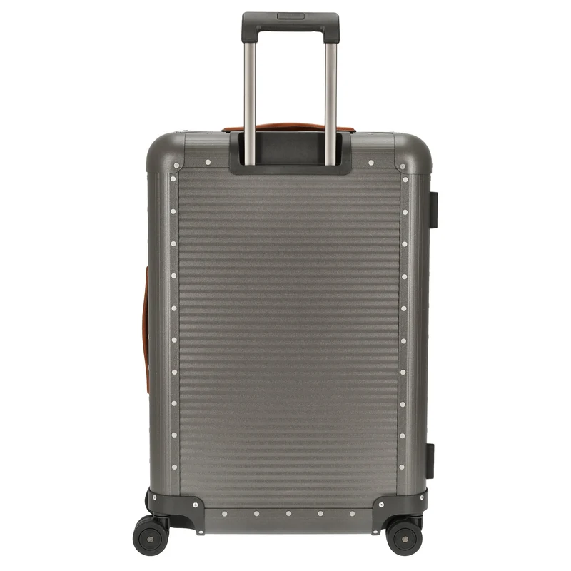 FPM Milano Bank aluminum Spinner 68 - 4-Rollen-Trolley 66 cm (steel grey)