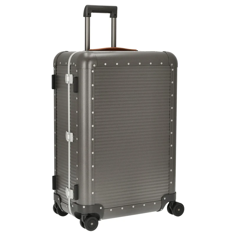 FPM Milano Bank aluminum Spinner 68 - 4-Rollen-Trolley 66 cm (steel grey)