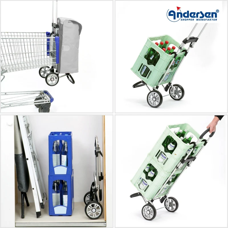 Andersen Scala Shopper Plus Hente - Trolley 103 cm (black)