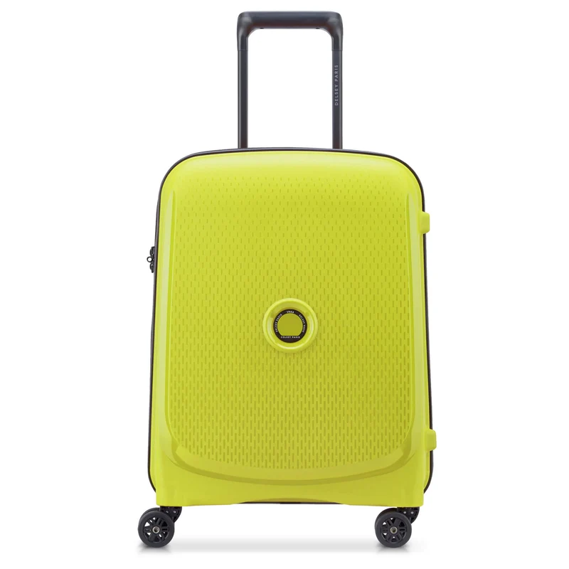 Delsey Paris Belmont Plus Slim Line - 4-Rollen-Kabinentrolley recycelt 55 cm (grün chartreuse)