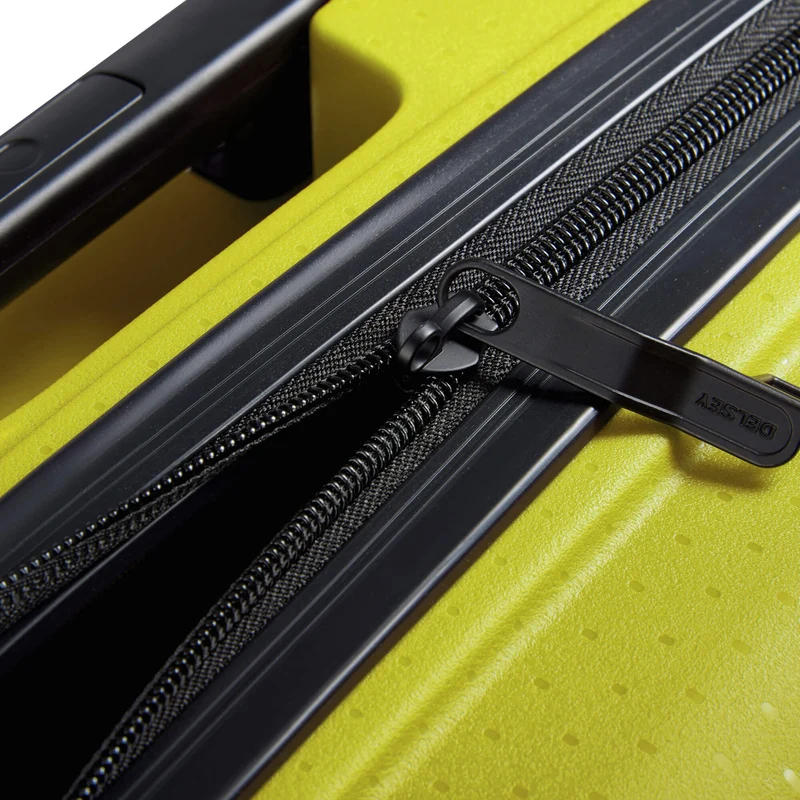 Delsey Paris Belmont Plus Slim Line - 4-Rollen-Kabinentrolley recycelt 55 cm (grün chartreuse)