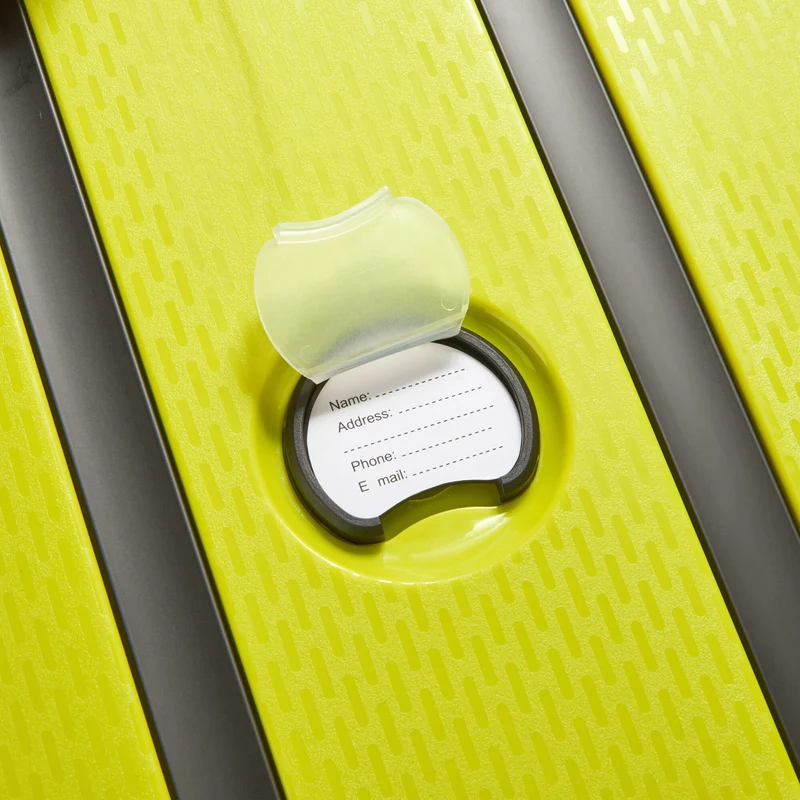 Delsey Paris Belmont Plus Slim Line - 4-Rollen-Kabinentrolley recycelt 55 cm (grün chartreuse)