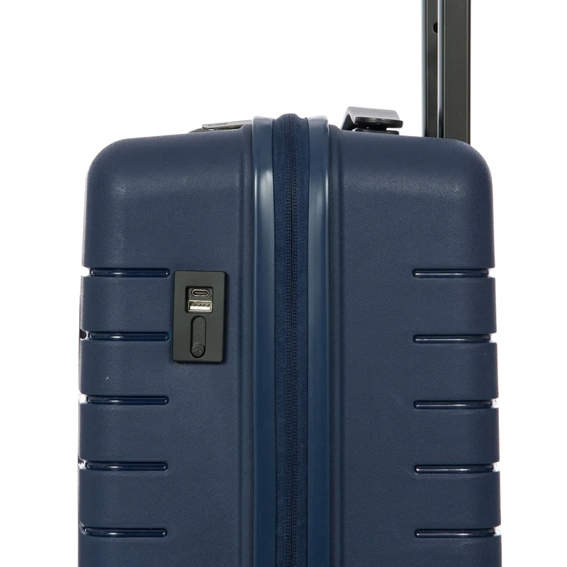 Brics BY Ulisse - 4-Rollen-Kabinentrolley 55 cm (blue)