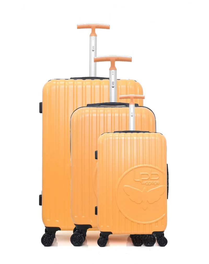LPB LUGGAGE - 3er-Set: Hartschalenkoffer ROMANE