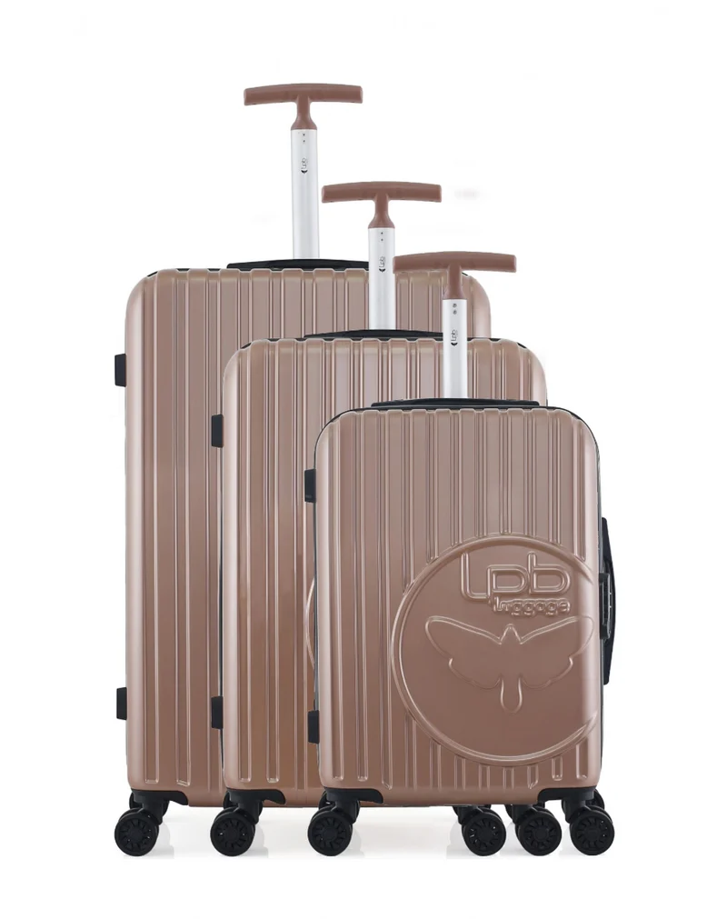 LPB LUGGAGE - 3er-Set: Hartschalenkoffer ROMANE