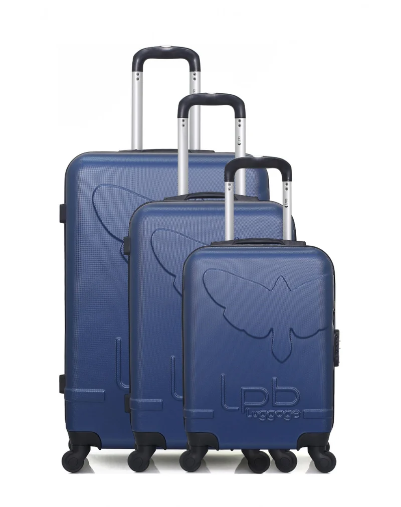 LPB LUGGAGE - 3er-Set: Hartschalenkoffer NORINE-A