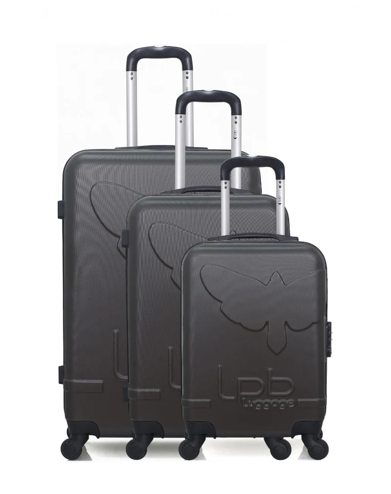 LPB LUGGAGE - 3er-Set: Hartschalenkoffer NORINE-A