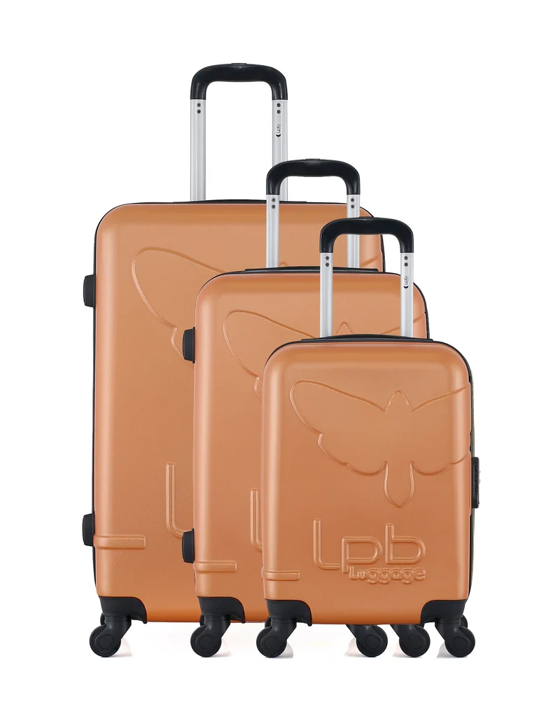 LPB LUGGAGE - 3er-Set: Hartschalenkoffer NORINE-A