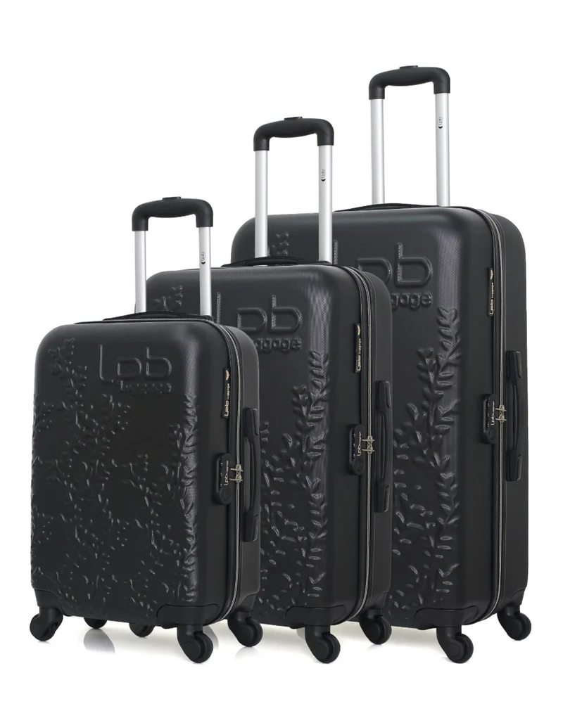 LPB LUGGAGE - 3er-Set: Hartschalenkoffer NAÏS
