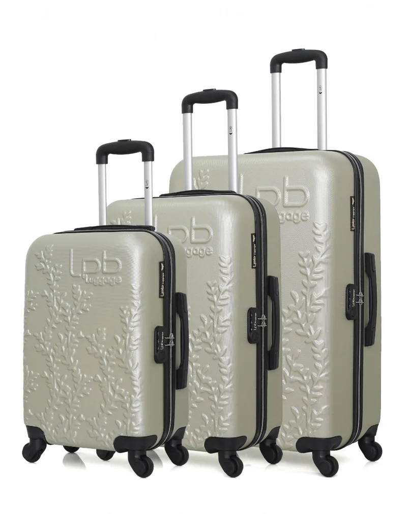 LPB LUGGAGE - 3er-Set: Hartschalenkoffer NAÏS